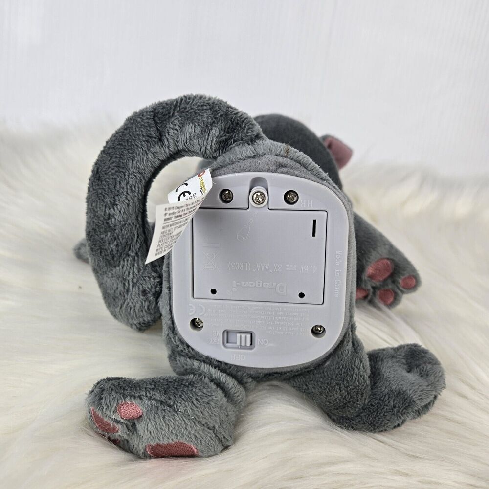 DRAGON-I Talking Tom Talk Back Cat Interactive Gray Plush 9" - Picture 8 of 10